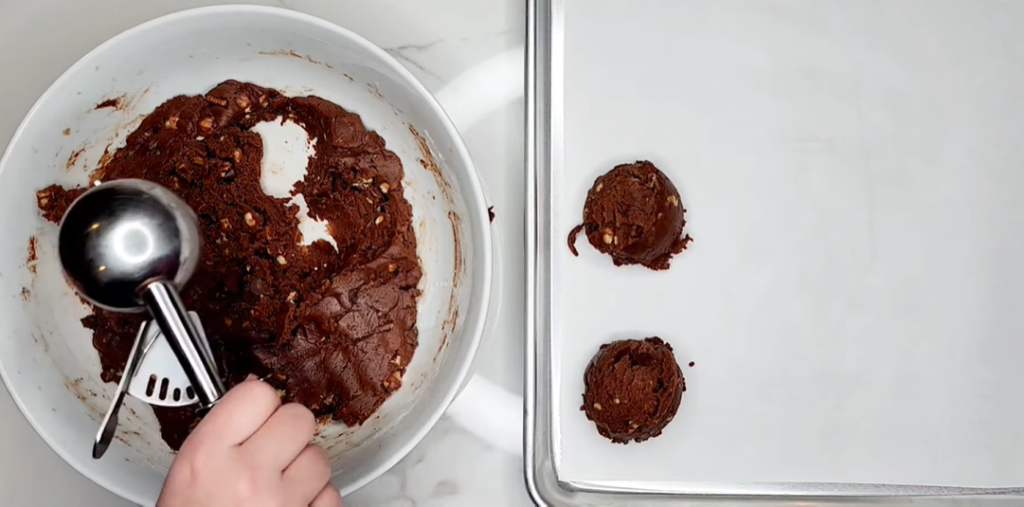 pecan chocolate chip cookie dough