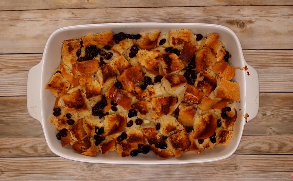 VANILLA BREAD PUDDING